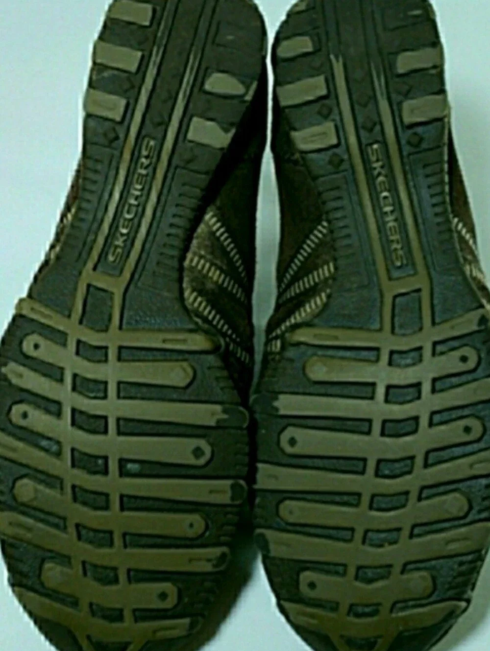 Skechers Leather Slipon Sneakers Walking Shoes